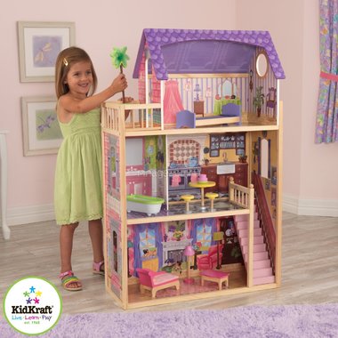 Дом для кукол до 30 см KidKraft Кайла Kayla dollhouse, 10 предметов мебели 3