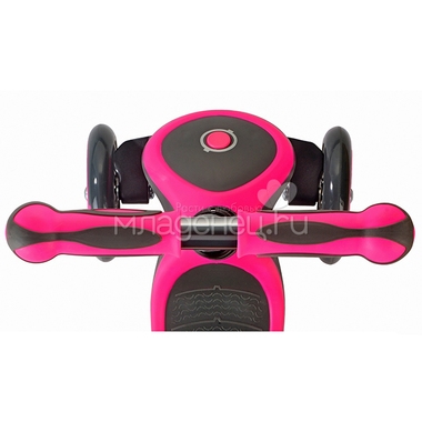 Самокат Globber Primo Plus Titanium с 3 светящимися колесами Neon Pink 3