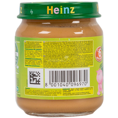 Пюре Heinz фруктовое 120 гр Персик с вишенкой в сливочках (с 6 мес) 2