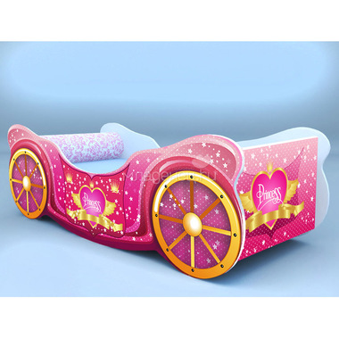 Кроватка-карета Кроватка5 Принцесса 0