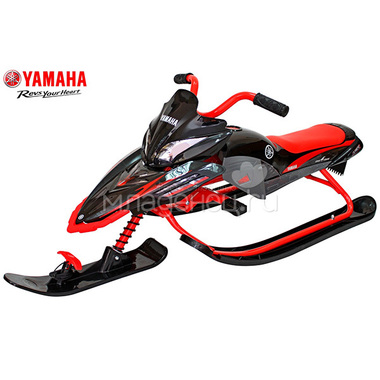 Снегокат YAMAHA YM13001 Apex Snow Bike Titanium Black/Red 1