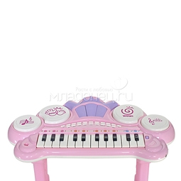 Музыкальный детский центр Everflo Пианино Розовый HS0356831