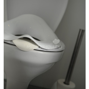 Накладка на унитаз AngelCare Toilet trainer seat, белая 4