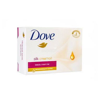 Крем-мыло Dove нежный шелк 135г 0
