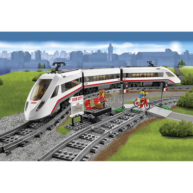 Конструктор LEGO City 60051 Скоростной пассажирский поезд 6
