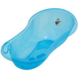 Ванна детская OKT Принц 100 см цвет - голубой (прозрачный пластик)