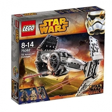 Конструктор LEGO Star Wars 75082 Звездные войны Улучшенный Прототип TIE Истребителя™ 0