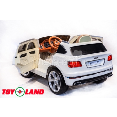Электромобиль Toyland Bentley Bentayga Белый 5