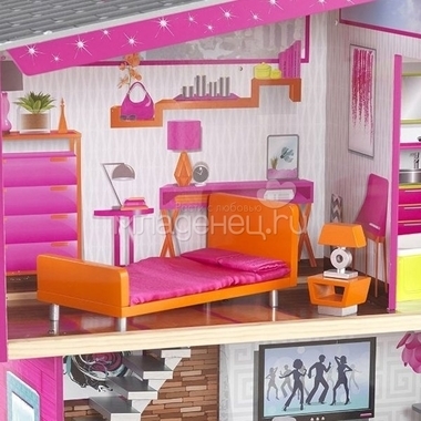 Кукольный домик KidKraft Роскошный дизайн Luxury с мебелью и интерактивом 4