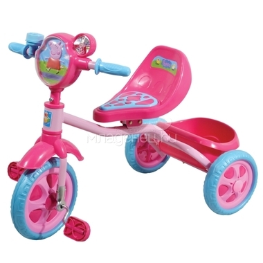 Велосипед 1toy трехколесный Peppa Розовый 0