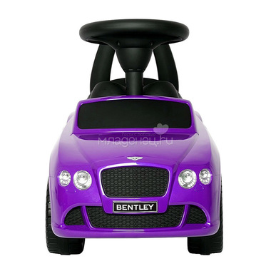 Каталка-автомобиль RT Bentley с музыкой Фиолетовая Металлик 3