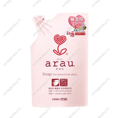 Пенка Arau (Saraya) Для чувствительной кожи (запасная упаковка) 220 мл 0