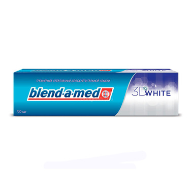 Зубная паста Blend-a-med 3D White Трехмерное отбеливание 100мл 0