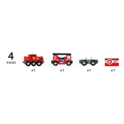 Игровой набор BRIO Пожарный поезд
