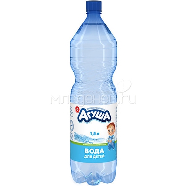 Вода детская Агуша 1.5 л 0