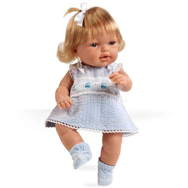 Кукла Arias 33 см Блондинка в голубом платье 0