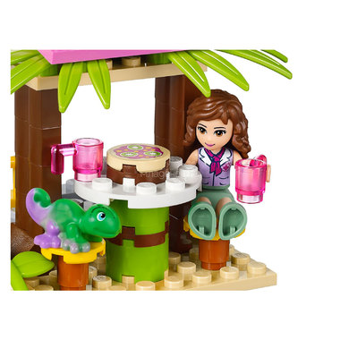 Конструктор LEGO Friends 41033 Джунгли: Спасение тиргёнка у водопада 1