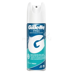 Дезодорант-антиперспирант Gillette 150 мл Pro Ultimate Fresh аэрозольный 150 мл.
