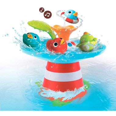Игрушка для ванны Yookidoo Музыкальная игрушка - фонтан Утиные гонки 0