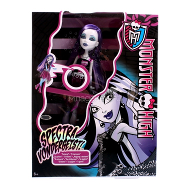 Кукла Monster High Кукла серии Живые Spectra 1