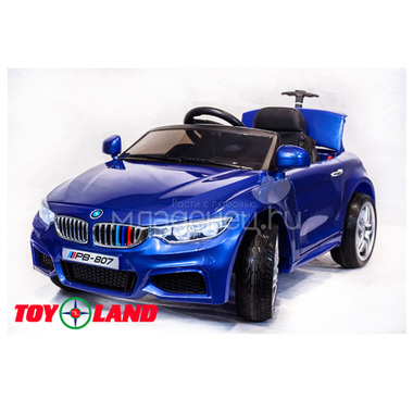 Электромобиль Toyland BMW 3 PB 807 Синий 0