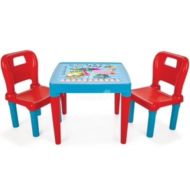 Стол с двумя стульями Pilsan Menekse & Hobby 0