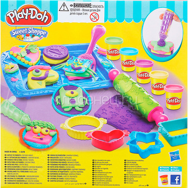 Игровой набор Play-Doh Магазинчик печенья 2