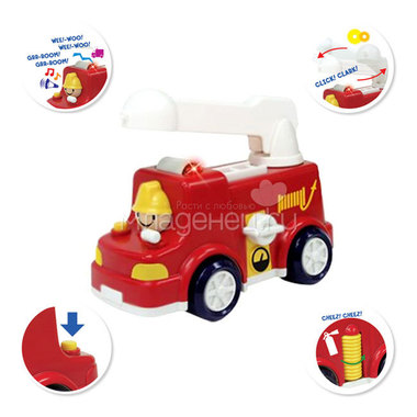 Развивающая игрушка Kidsmart Пожарная машина c 12 мес. 0