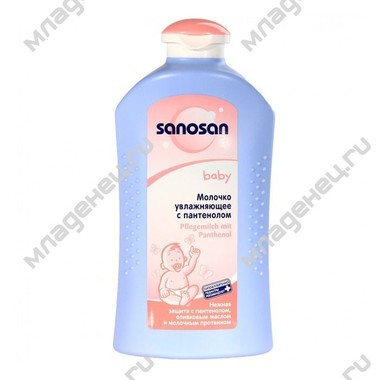 Молочко Sanosan Baby увлажняющее с пантенолом 500 мл 0