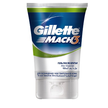Гель после бритья Gillette MACH3 100 мл Sensitive Skin для чувствительной кожи 0