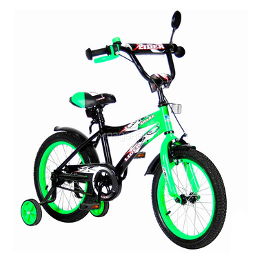 Велосипед двухколесный Velolider 16" Lider Shark 16A-1687 Зеленый/Черный 1