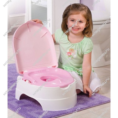 Горшок Summer Infant Набор 2 в 1 Seat & Step Цвет - розовый (с 18 мес) 1