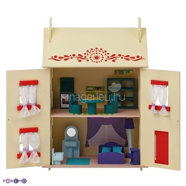 Кукольный домик PAREMO София, 15 предметов мебели 3