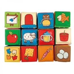 Развивающая игрушка K&#039;s Kids Кубики мягкие Обучайка
