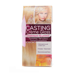 Крем-Краска для волос L&#039;Oreal Сasting Creme Gloss Очень светло-русый золотисто-пепельный (тон 931)