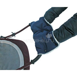 Муфта для коляски Чудо Чадо для защиты рук от холода на кнопках Зеленый