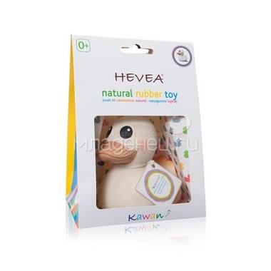 Игрушка для ванной Hevea 0+ Kawan из природного каучука 0