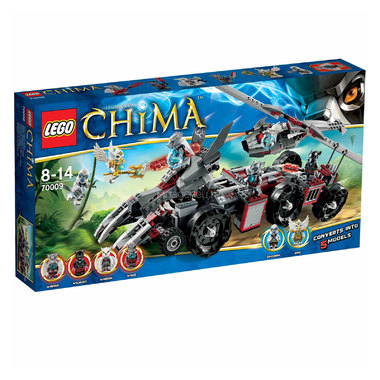 Конструктор LEGO Chima серия Легенды Чимы 70009 Бронетранспортёр Волка Воррица 1