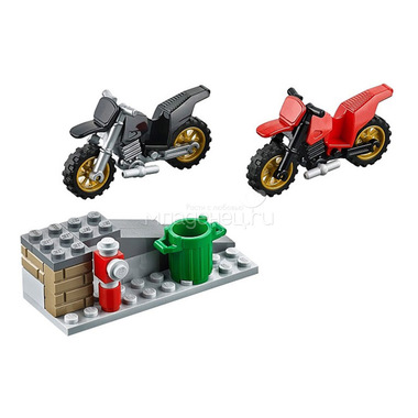 Конструктор LEGO City 60042 Погоня за воришками-байкерами 1