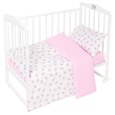 Комплект постельного белья Sweet Baby Gelato 3 предмета Rosa Розовый 0