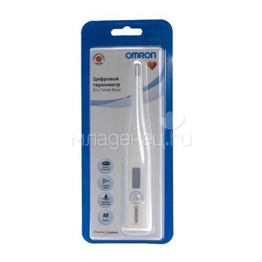 Термометр Omron Eco Temp Basic MC-246-RU 1
