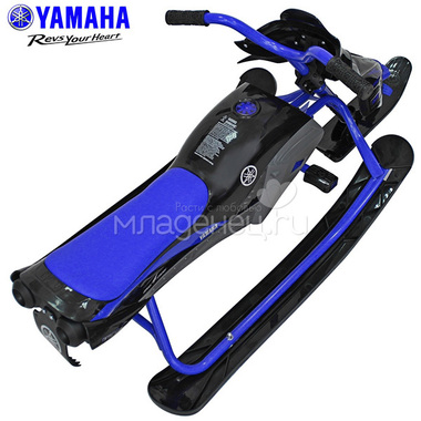 Снегокат YAMAHA YM13001 Apex Snow Bike Titanium Black/Blue 12