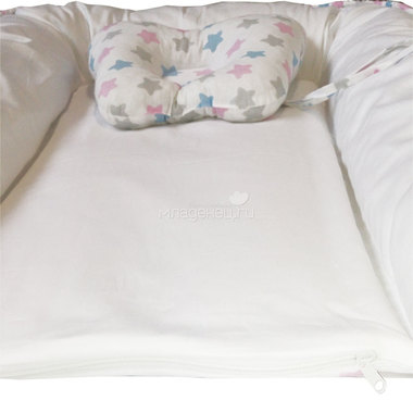 Подушка Папитто для сна Кокон + подушка Бабочка 2