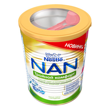 Молочная смесь Nestle NAN Тройной комфорт 400 гр №1 (с 0 мес) 1