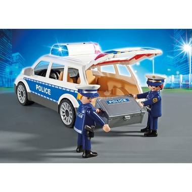 Игровой набор Playmobil Полицейская машина со светом и звуком 4