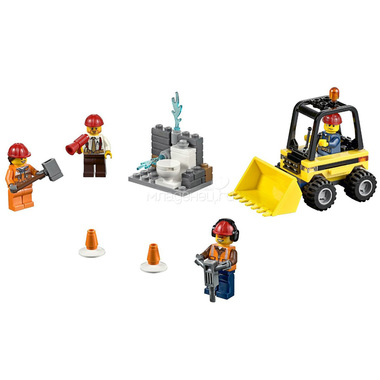 Конструктор LEGO City 60072 Набор для начинающих Строительная команда 2