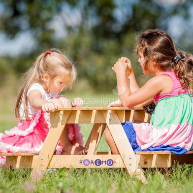Детский стол-пикник PAREMO Деревянный 2