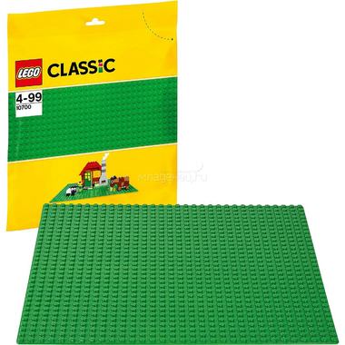 Конструктор LEGO Classic 10700 Строительная пластина зеленого цвета 1