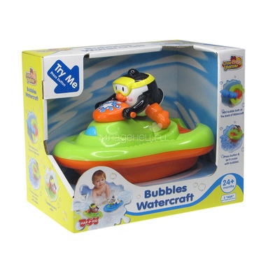 Игрушка для ванны Hap-p-Kid Пингвиненок на катере 1