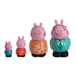 Игровой набор Peppa Pig Пластизоль Семья Пеппы 4 фигурки